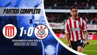 Estudiantes vs Corinthians - Copa Sudamericana 2023 - Cuartos De Final - Vuelta - Partido Completo