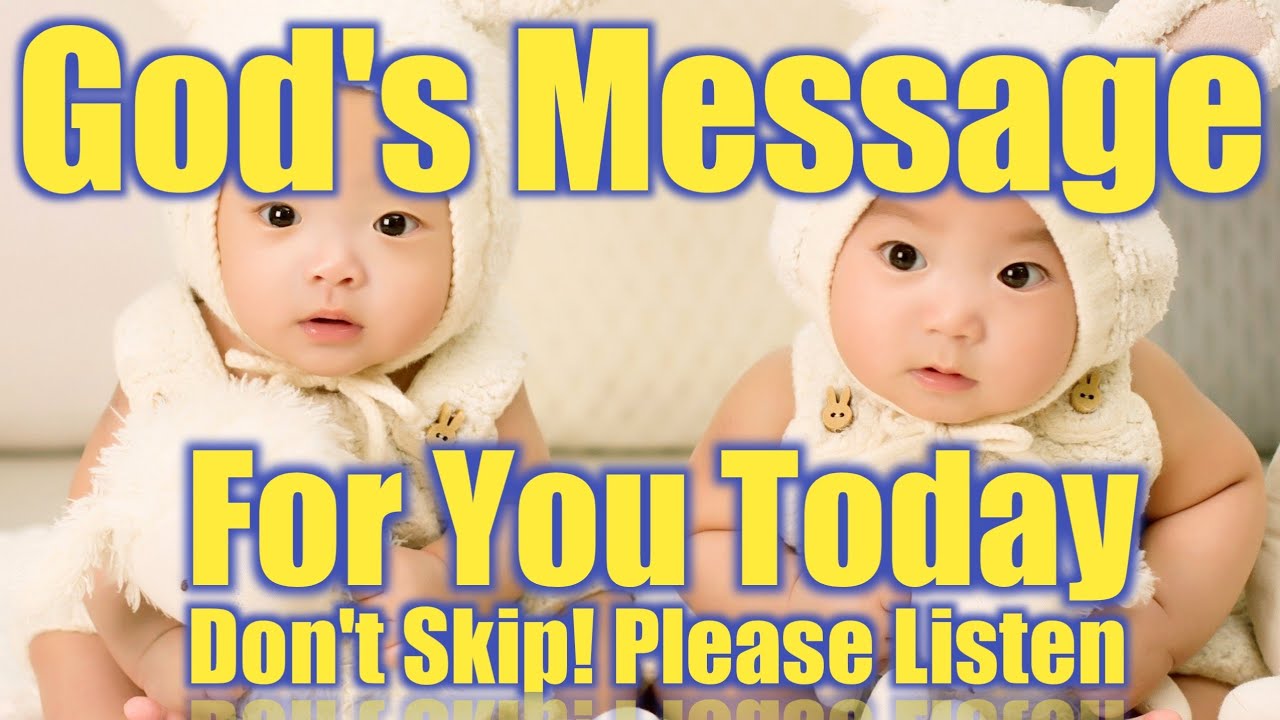 GOD HAS A POWERFUL MESSAGE FOR YOU🥰💌🥰GOD'S MESSAGE | God message for me ...