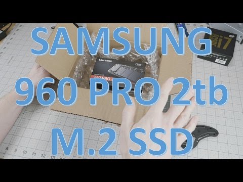 Quick Riff Samsung 960 Pro 2TB NVMe SSD Review