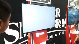 Smash Bros Ultimate demo at Best Buy