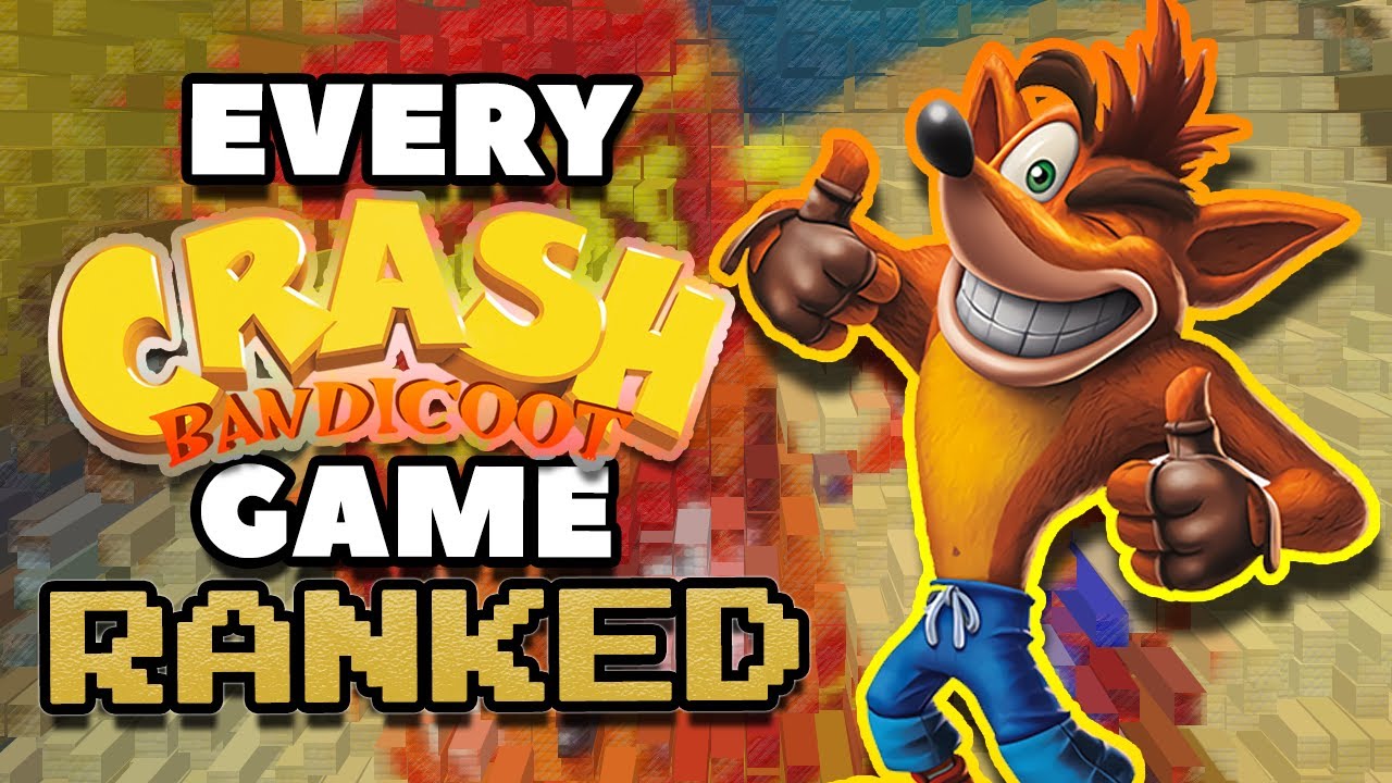 Rubin konkurs ugyldig Every Crash Bandicoot Game Ranked From Worst to Best (Top 20 Crash Games) -  YouTube