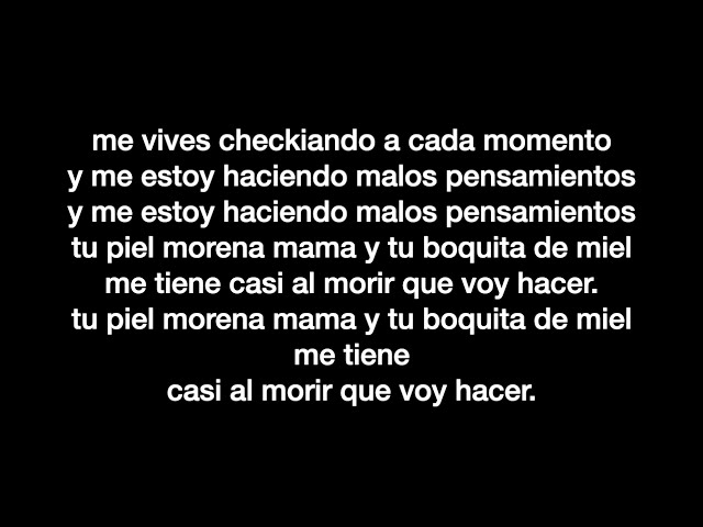 Joe Veras - Se Te Nota Letra