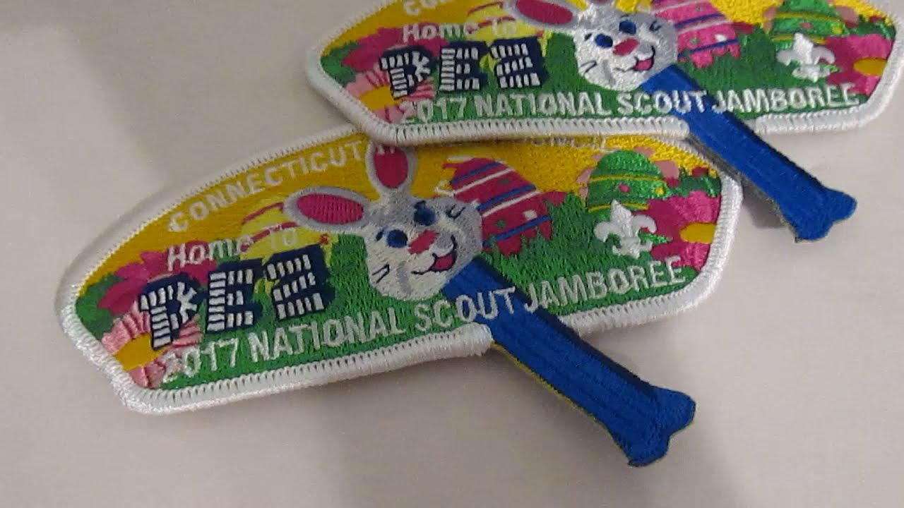 Chapter 239 Boy Scout Jamboree Patches That Are PEZ! YouTube