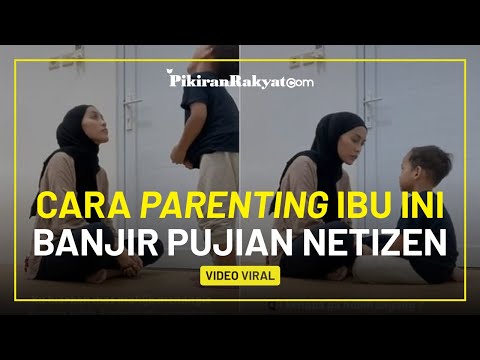 Viral Video Parenting Seorang Ibu saat Hadapi Anak Nangis Kejer, Patut untuk Dicontoh!