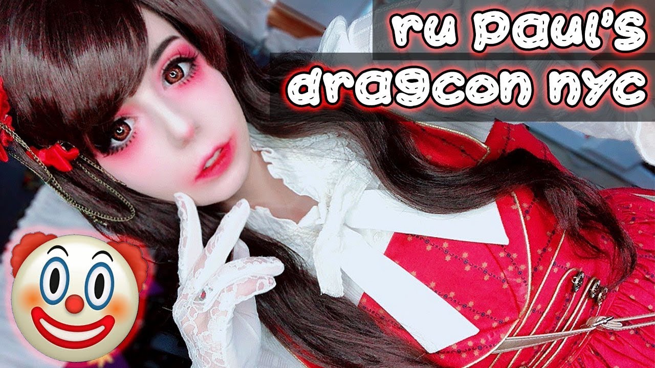 Sad Clown or Dead Lolita? [Ru Paul's Dragcon NYC 2018 Vlog!]
