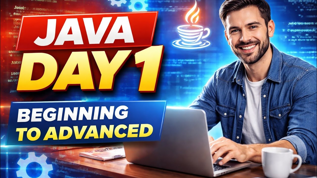 Java Full Course Day 1 🚀 | Start Java From Zero to Advanced | Complete ...