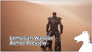Lemurian Warrior Armor Preview | CONAN EXILES