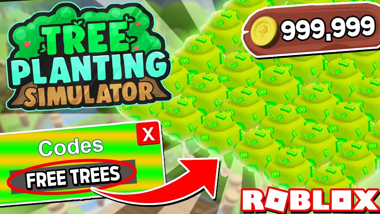 All Free Money Tree Codes In Tree Planting Simulator Roblox Youtube - tree simulator roblox