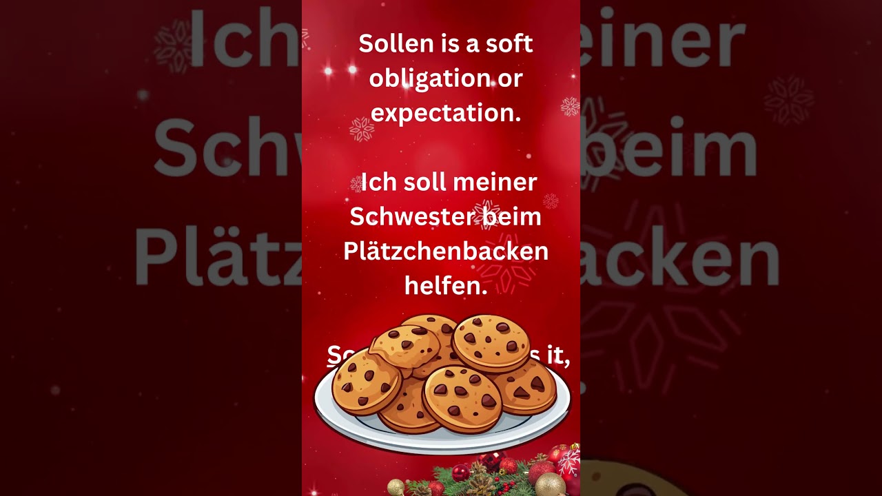 m&uuml;ssen vs. sollen &ndash; the difference that confuses everyone #learngerman #grammar