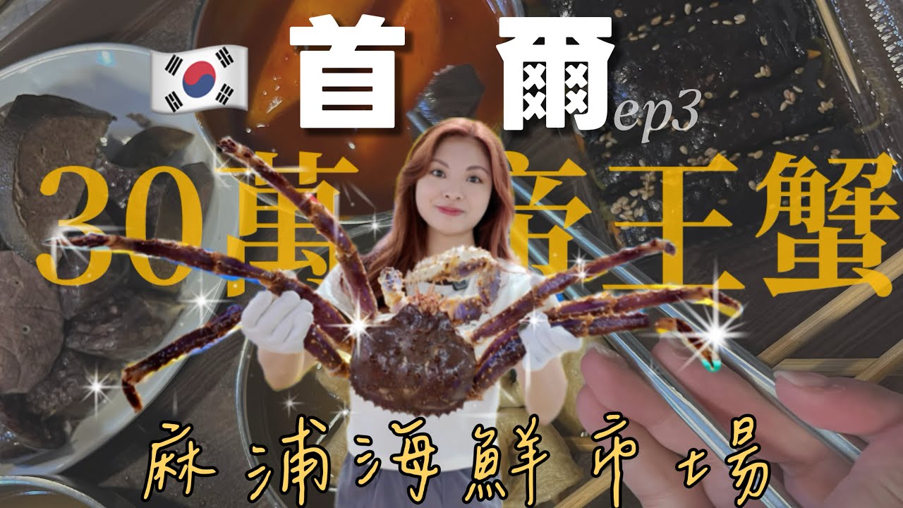 [首爾7天自由行]走遍韓國3大市場｜推薦麻浦海鮮市場｜必食30萬帝王蟹｜不去鷺梁津海產市場？｜廣藏市場失望而回？｜馬場洞韓牛性價比高｜｜弘大酒店推介｜Seoul 2025