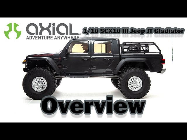 Overview: SCX10 iii Gladiator - YouTube