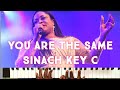 You are the same by Sinach, Reggae tutorial in key C