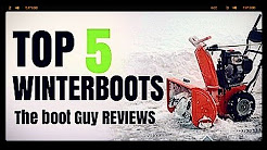 TOP 5 WINTER BOOTS [ The Boot Guy Reviews ]