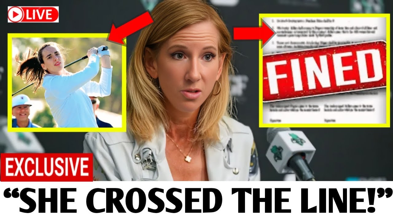 WNBA Commissioner WARNS Caitlin Clark “SHE CROSSED THE LINE!” YouTube