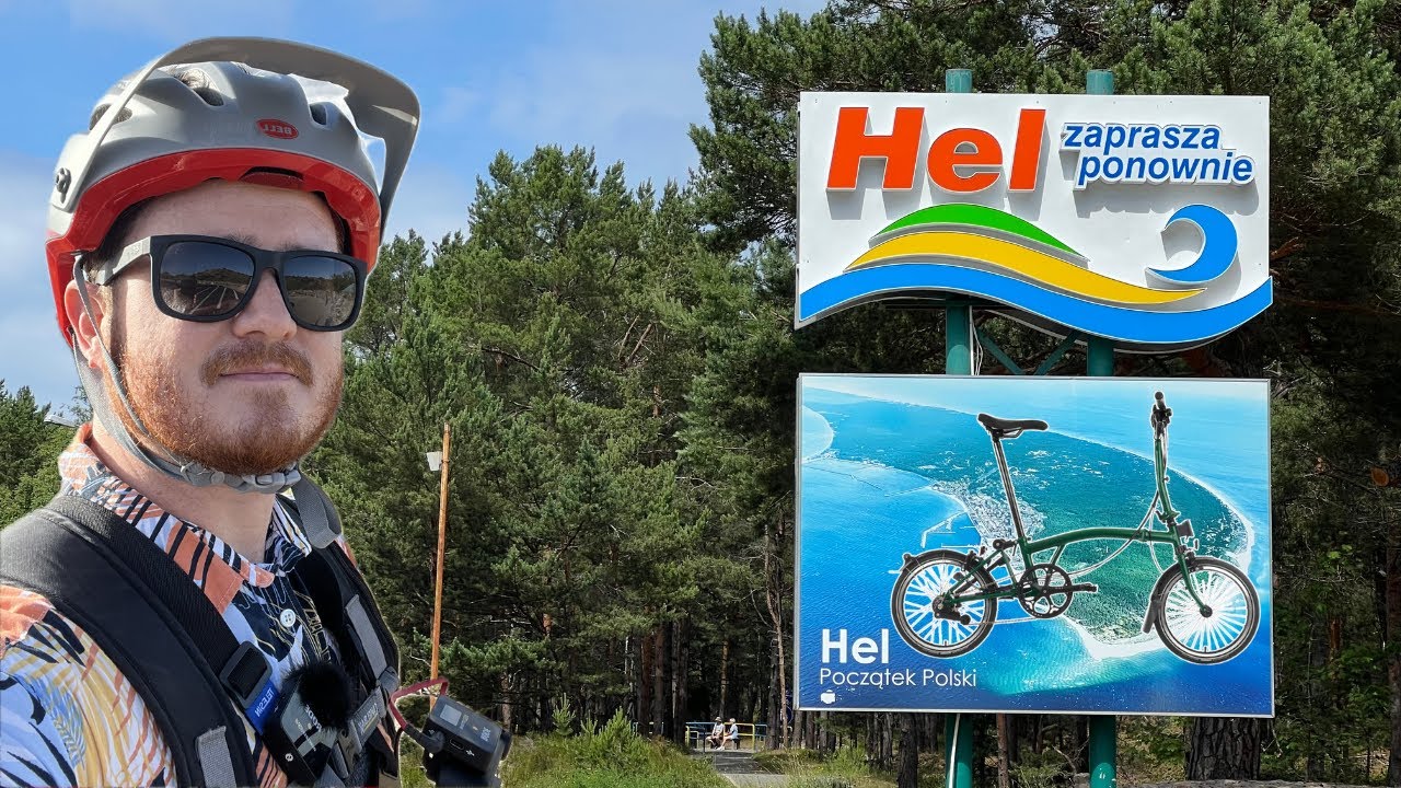 Riding My Brompton Bike Through Poland’s Coolest Trails! Let's go to Hel!