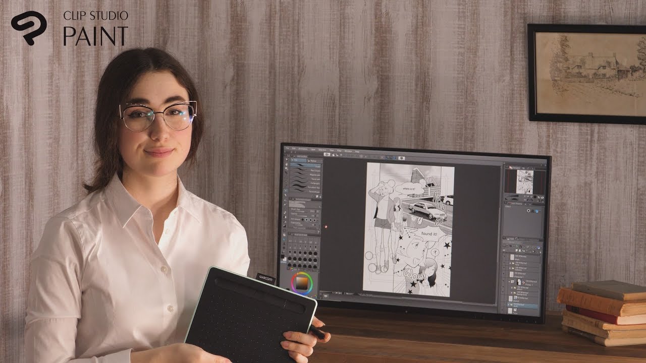 Clip Studio Paint Software App To Draw And Paint Comics Illustrations Animation