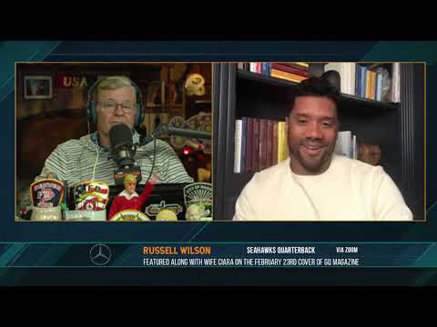 "I'm not sure if I'm available or not." Russell Wilson on reported trade talk | 02/09/21