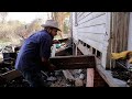 More Porch Demolition On The 140 Year Old Farm House (Part 2)