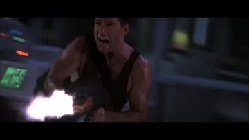 Die Hard - Office Shootout Scene (1080p)