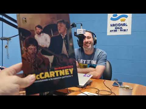 Julio Martinez en #RadioNacionalEsquel sobre @AudiovisualTelam y su libro sobre @PaulMcCartney