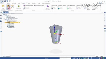 Solid Edge ST9 - Practical Demonstration of 3D Goal Seek