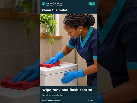 Video preview: Clean the toilet