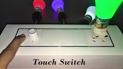 DIY TTP223 Sensor //Touch switch // ElectronicsExperiments with Suman