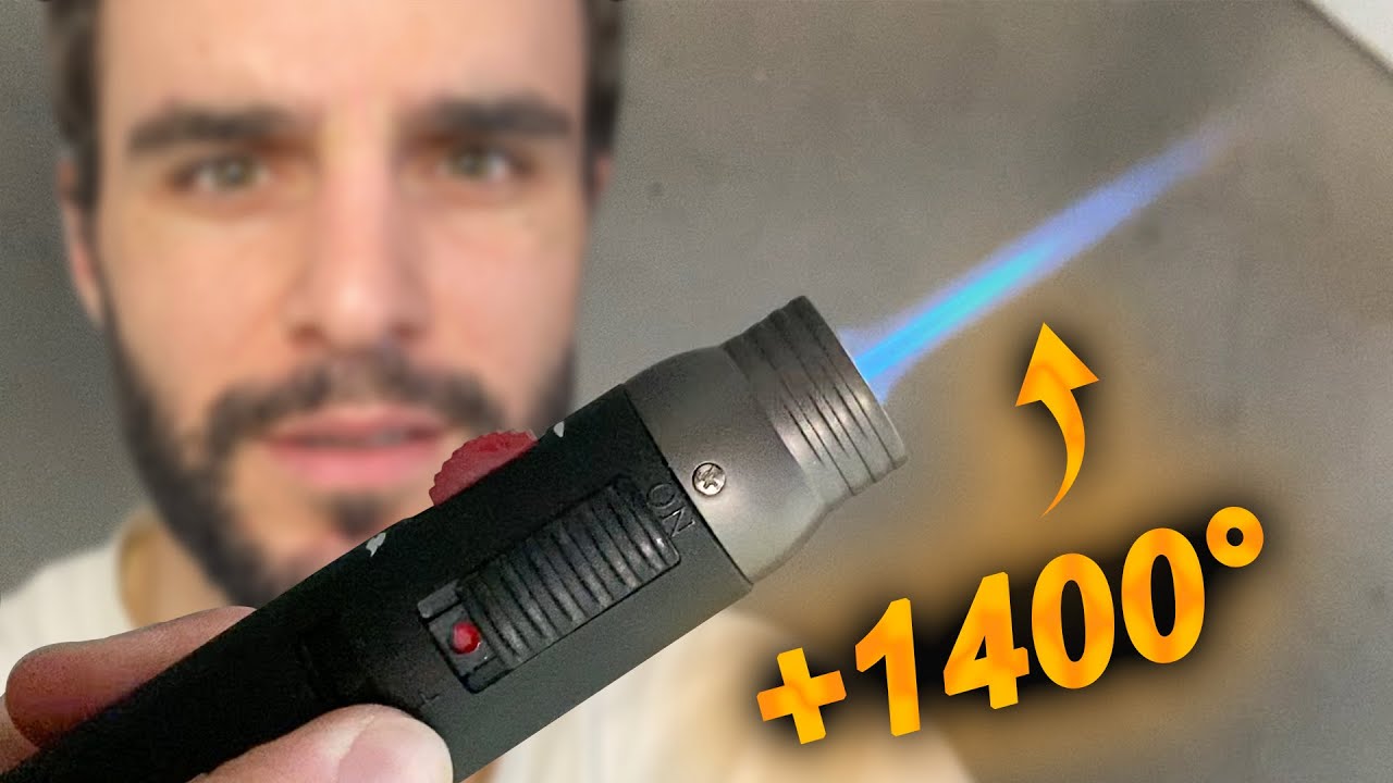 Le briquet le plus puissant du monde ! (+1400°) 