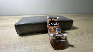 Fingerboard Sesh on Concrete Ledge! #fingerboard #foryou #viral 