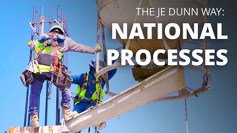 JE Dunn + Trimble // Part 1: National Processes