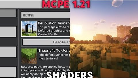 BEST Shaders for Minecraft PE 1.21.101 || Vibrancy (Revolution Vibrant Visual) Rtx Shader Pack