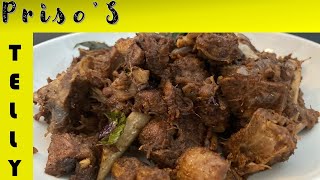 Mutton chukka varuval in Tamil/மட்டன் சுக்கா வறுவல்