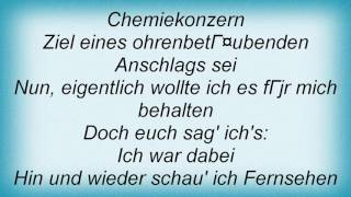 Slime - Ich War Dabei Lyrics