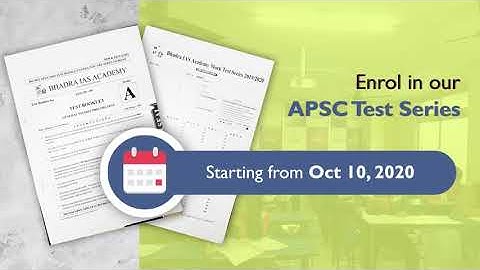 APSC coaching / APSC coaching in Guwahati / Mock test for APSC Prelims / Mock Test Series for APSC