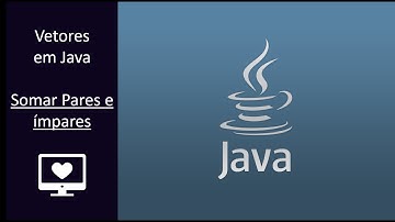 Somar elementos pares e ímpares de um vetor Java