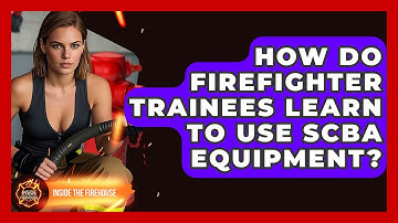 How Do Firefighter Trainees Learn to Use SCBA Equipment? - Inside the Firehouse