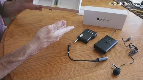 Fifine Wireless Microphone K037 Review/Test