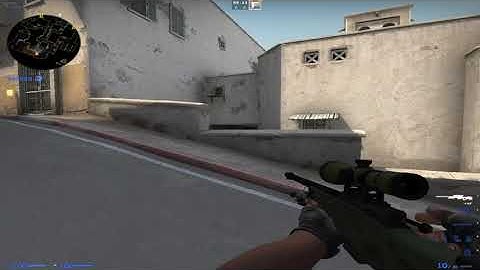 New Dust 2 mid view (broke the game)