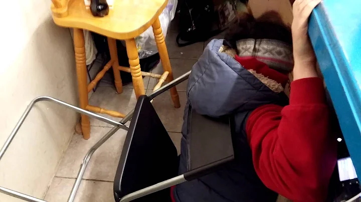 When your sister falls of her chair