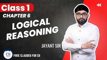 CSEET l Logical Reasoning l Logical Reasoning l Chapter 6 (Class 1) l #cseet #cspinkyryadav #cs
