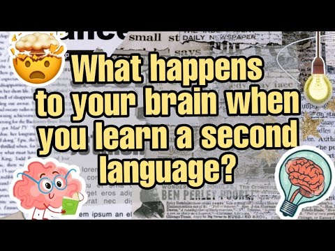 What Happens To Your BRAIN When You LEARN A SECOND LANGUAGE?