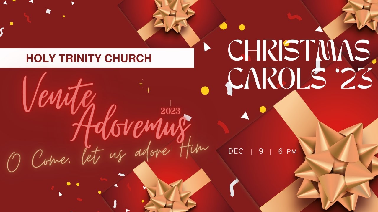 HTC CHRISTMAS CAROLS 2023 - Dec 09 2023, 6.00 PM - O Come let us adore Him - YouTube