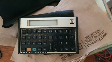 HP 12C calculator does not do certain functions correctly proven.
