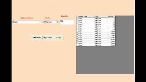 VVD Gold Oil Production Management Visual Basic 6.0 Project