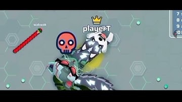 "Snake io (6 mint speed run)challange!!Epic snake gameplay snake game!"#gaming #gamer