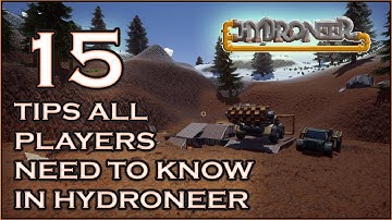 15 toptips die iedereen zou moeten weten in Hydroneer