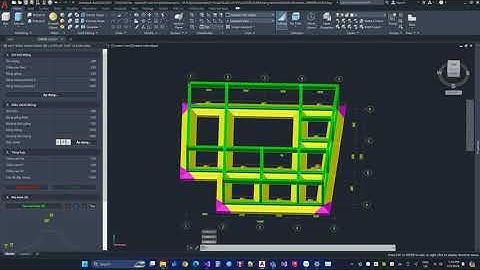 Vẽ móng băng, tạo mô hình 3D và xuất Dự toán | Sản phẩm của sxCAD | AutoLISP Reviewer