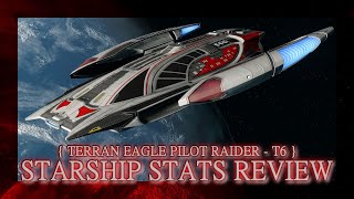 Terran Eagle Pilot Raider ~ STARSHIP STATS REVIEW (Star Trek Online)