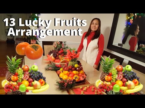 Video: Fruit Decorations For The New Year