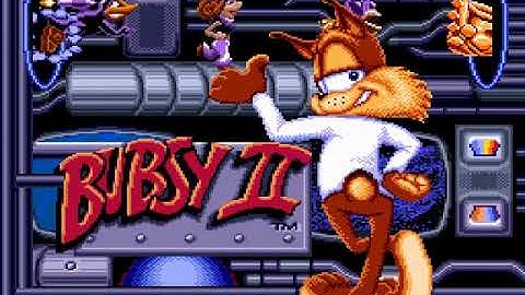 Bubsy II Usa SNES  Super Famicom   Super Nintendo SFC Demo